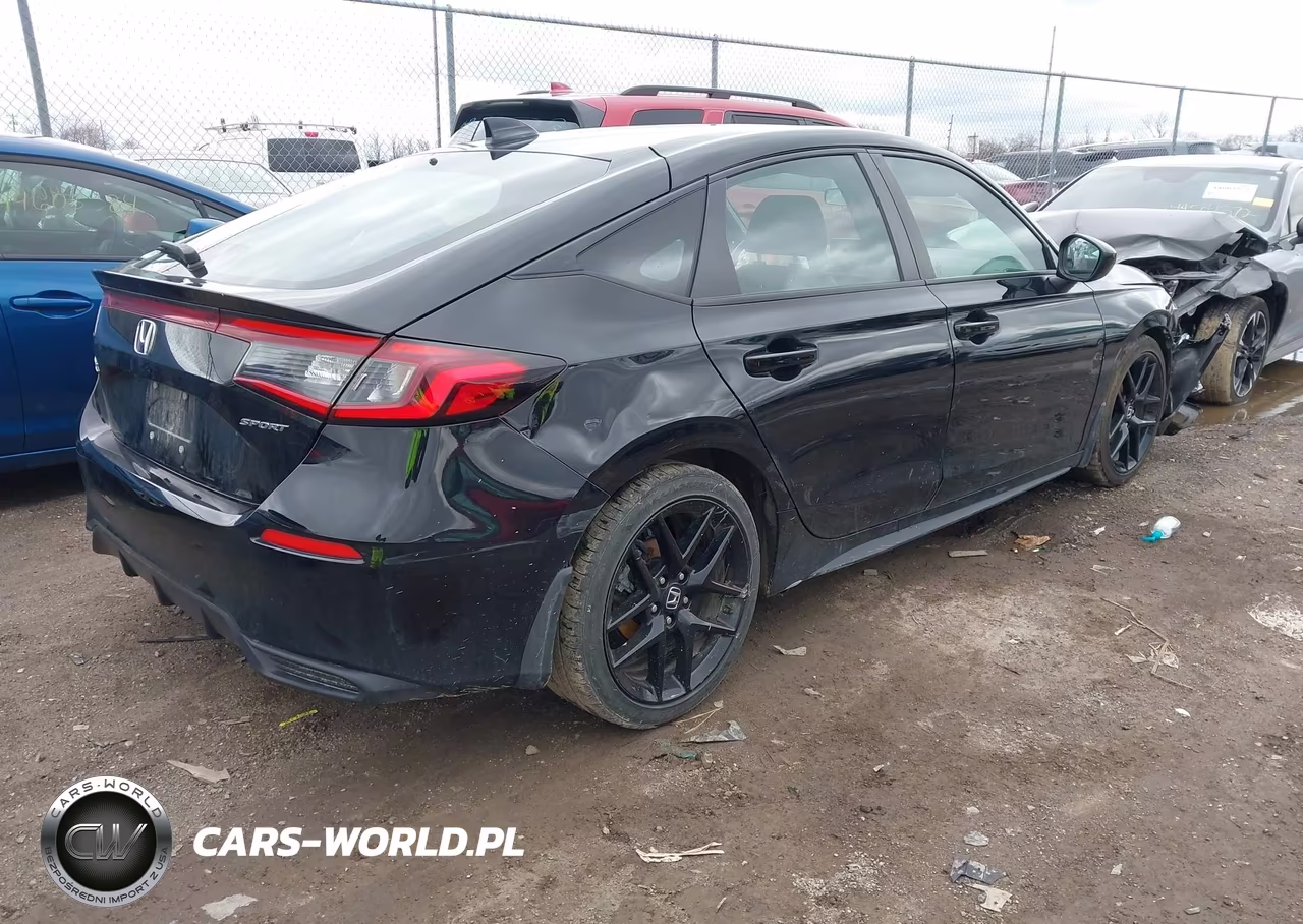 2024 Honda Civic Sport VIN:19XFL2H80RE029042 - 4