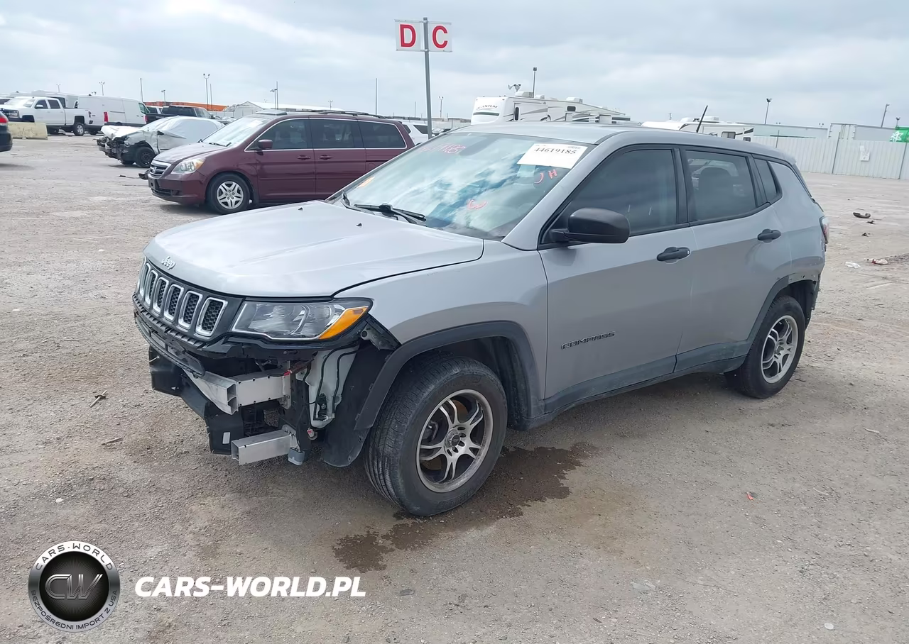 2018 Jeep Compass Sport Fwd VIN:3C4NJCAB2JT140009 - 15