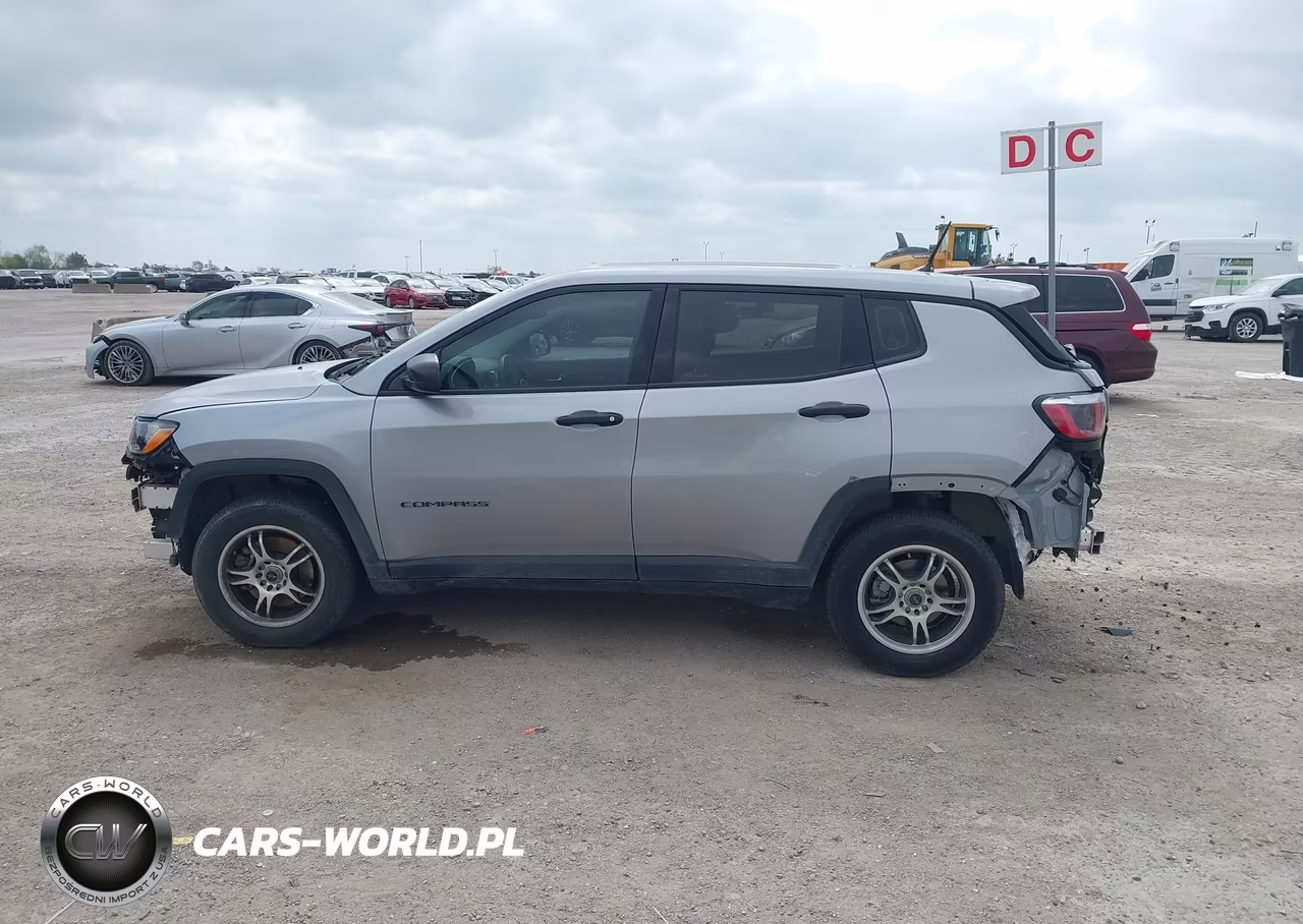 2018 Jeep Compass Sport Fwd VIN:3C4NJCAB2JT140009 - 6
