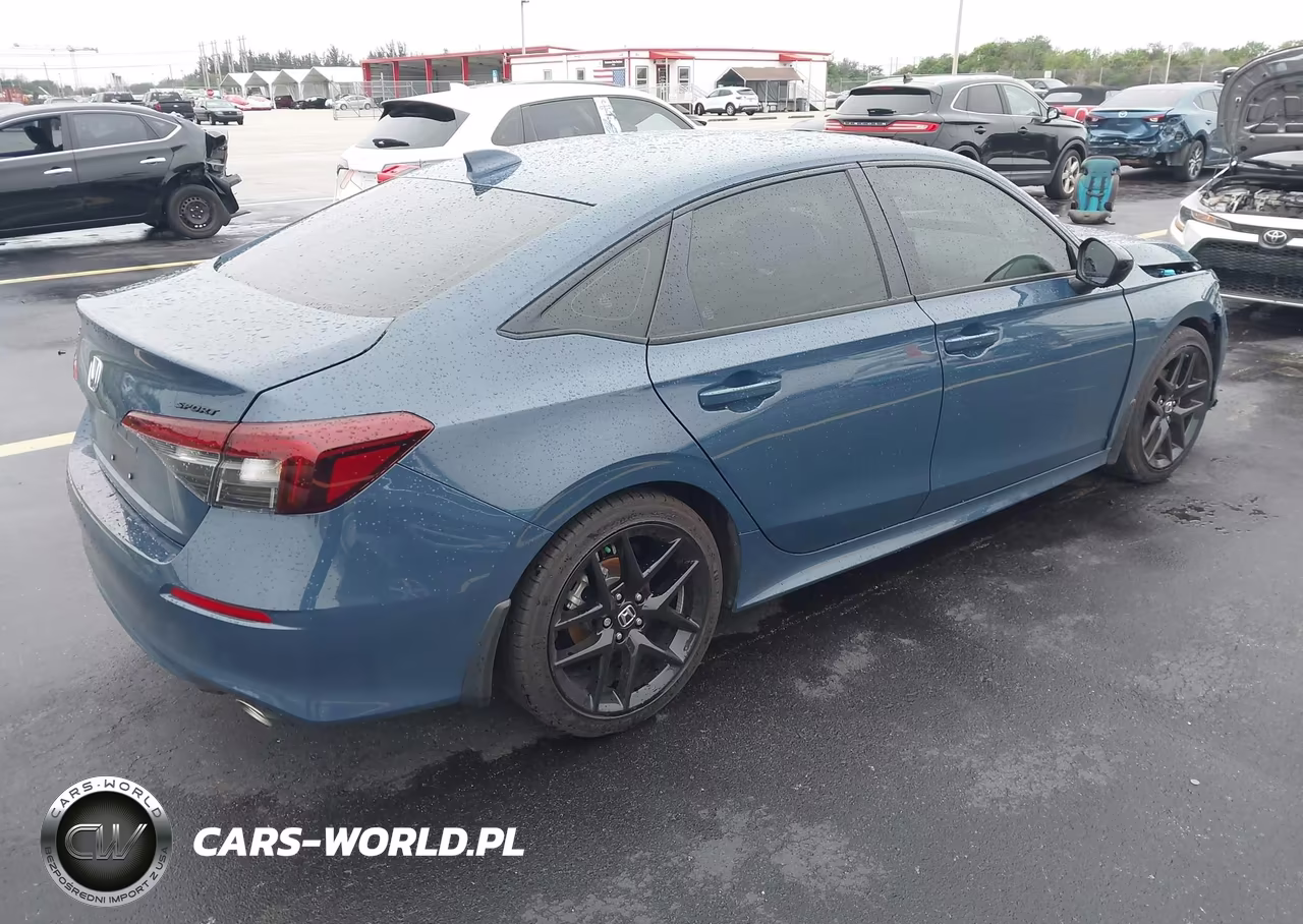 2026 Honda Civic Sport VIN:2HGFE2F58TH531278 - 4