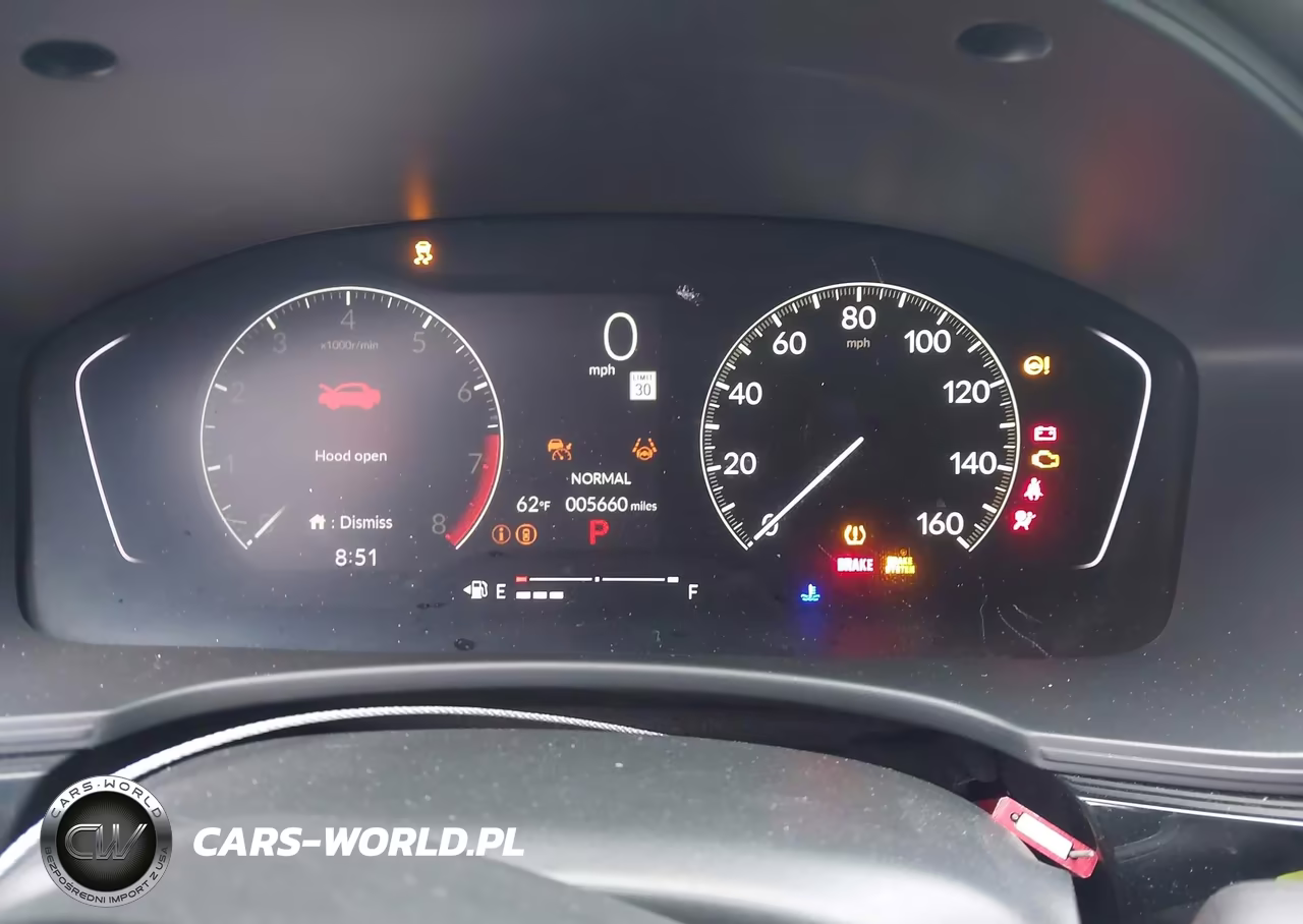 2026 Honda Civic Sport VIN:2HGFE2F58TH531278 - 7