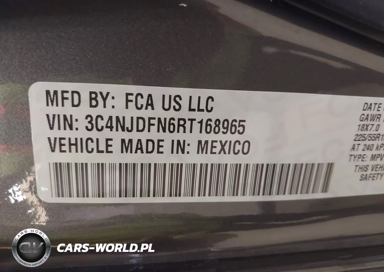 2024 Jeep Compass Latitude Lux Fwd VIN:3C4NJDFN6RT168965 - 9