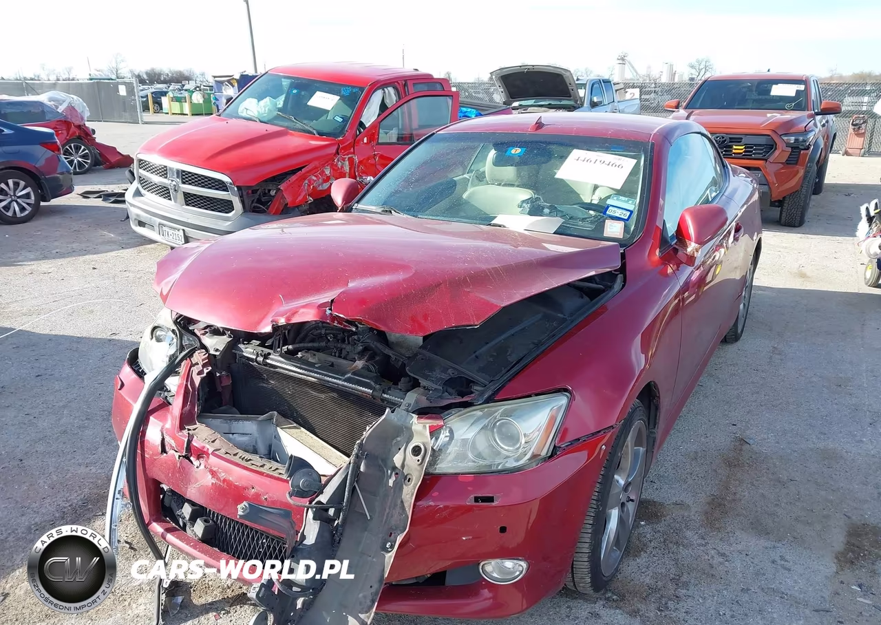2010 Lexus Is 350C VIN:JTHFE2C20A2502712 - 2