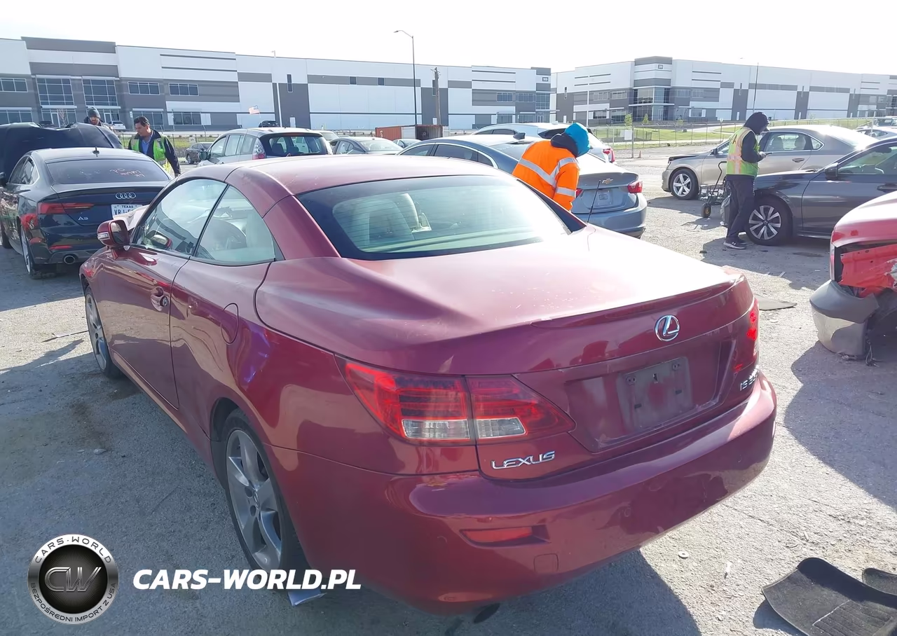 2010 Lexus Is 350C VIN:JTHFE2C20A2502712 - 3