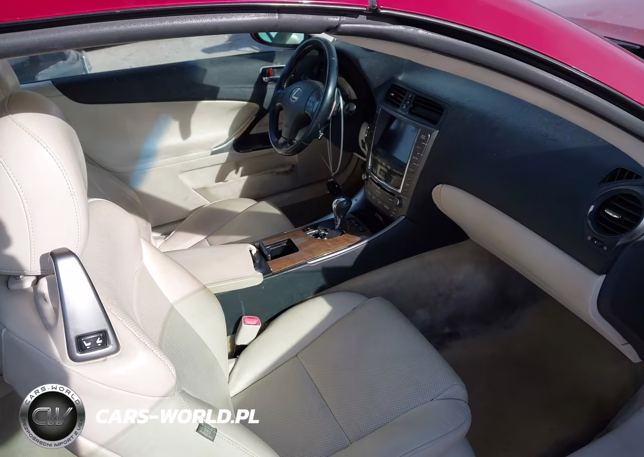 2010 Lexus Is 350C VIN:JTHFE2C20A2502712 - 5