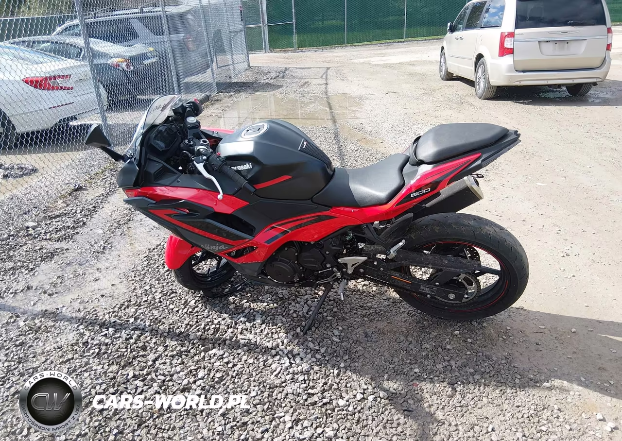 2025 Kawasaki Ex500 VIN:ML5EXGG12SDA43188 - 14