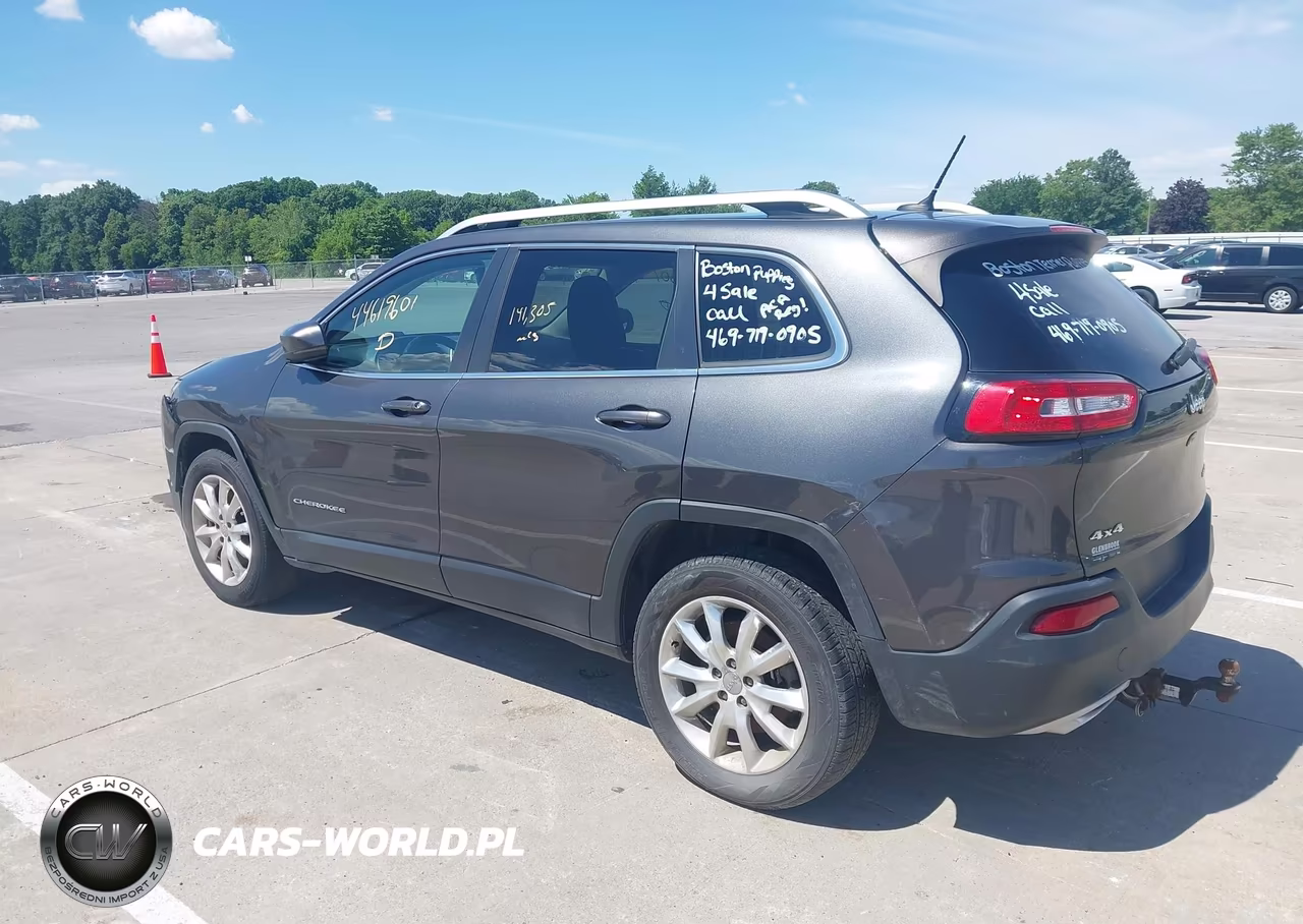 2015 Jeep Cherokee Limited VIN:1C4PJMDSXFW717526 - 3
