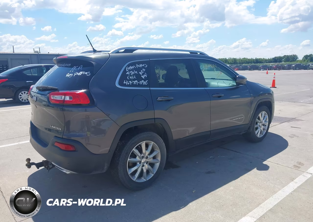 2015 Jeep Cherokee Limited VIN:1C4PJMDSXFW717526 - 4