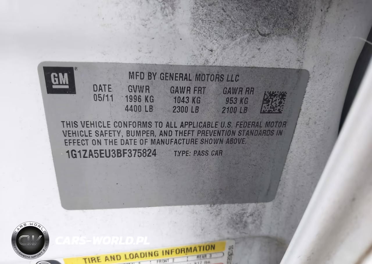 2011 Chevrolet Malibu Ls VIN:1G1ZA5EU3BF375824 - 9