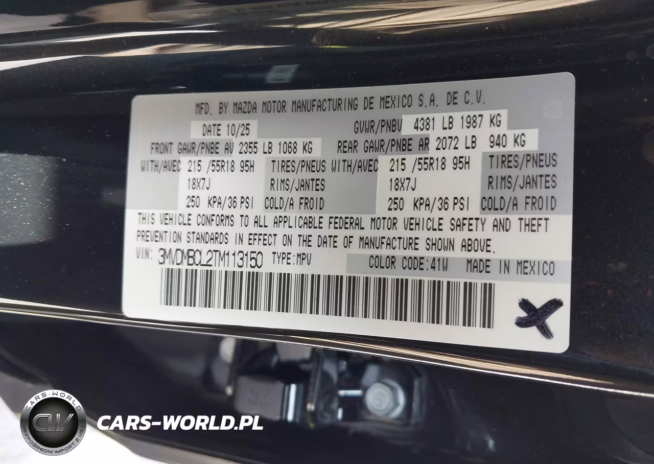 2026 Mazda Cx-30 2.5 S Preferred VIN:3MVDMBCL2TM113150 - 9