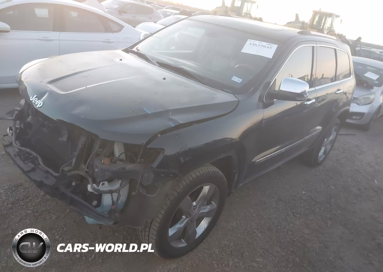 2013 Jeep Grand Cherokee Overland VIN:1C4RJFCTXDC651816 - 2