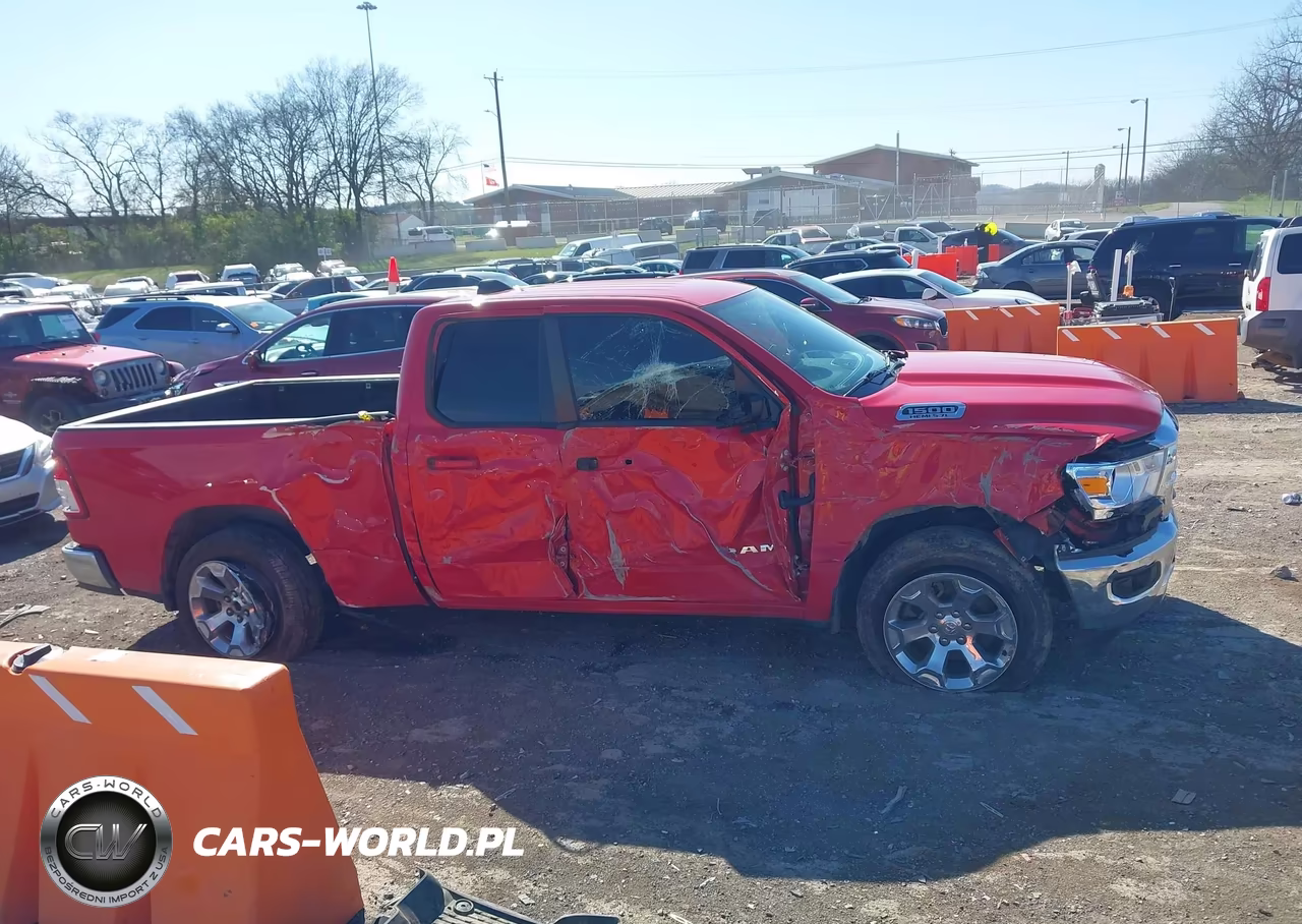 2021 Ram 1500 Big Horn 4X4 6'4 Box VIN:1C6SRFBT1MN527800 - 14