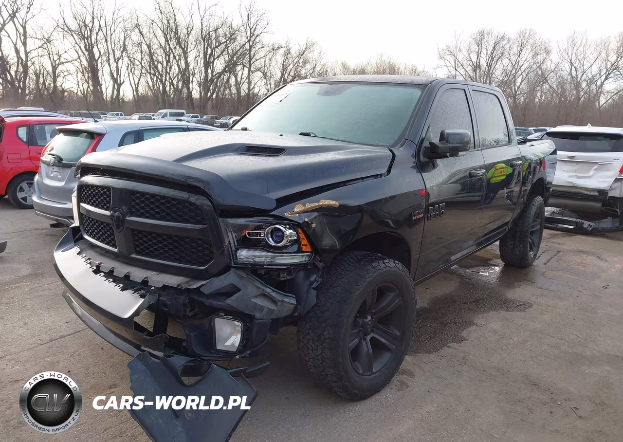 2017 Ram 1500 Sport VIN:1C6RR7MT7HS621902 - 2
