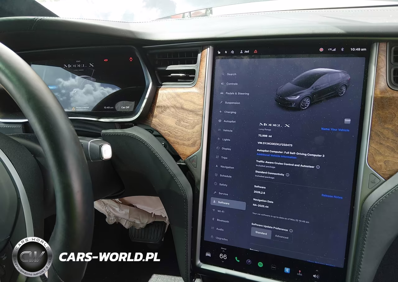 2020 Tesla Model X Long Range Dual Motor All-Wheel Drive-Long Range Plus Dual Motor All-Wheel Drive VIN:5YJXCDE2XLF232473 - 7