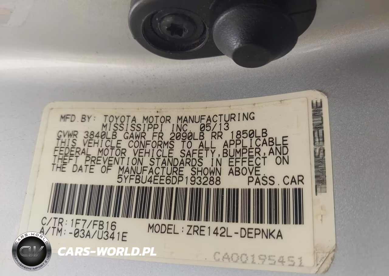 2013 Toyota Corolla Le VIN:5YFBU4EE6DP193288 - 9