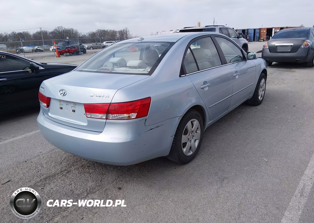 2008 Hyundai Sonata Gls VIN:5NPET46C78H300249 - 4