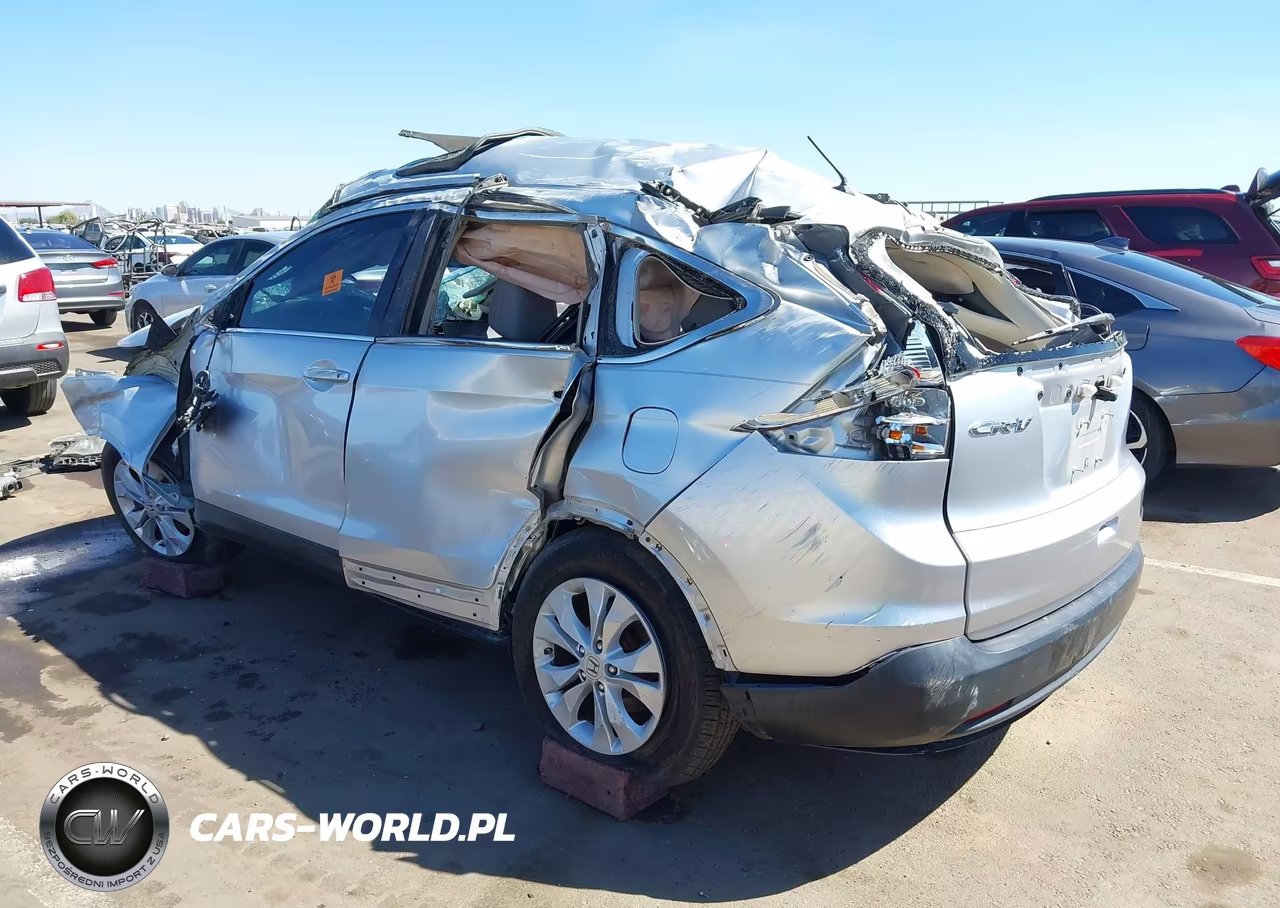 2013 Honda Cr-V Ex-L VIN:2HKRM3H7XDH501906 - 3