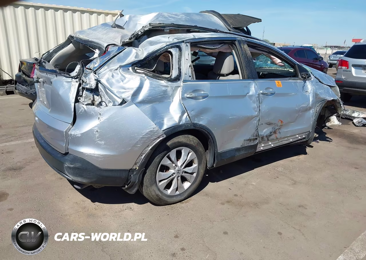 2013 Honda Cr-V Ex-L VIN:2HKRM3H7XDH501906 - 4