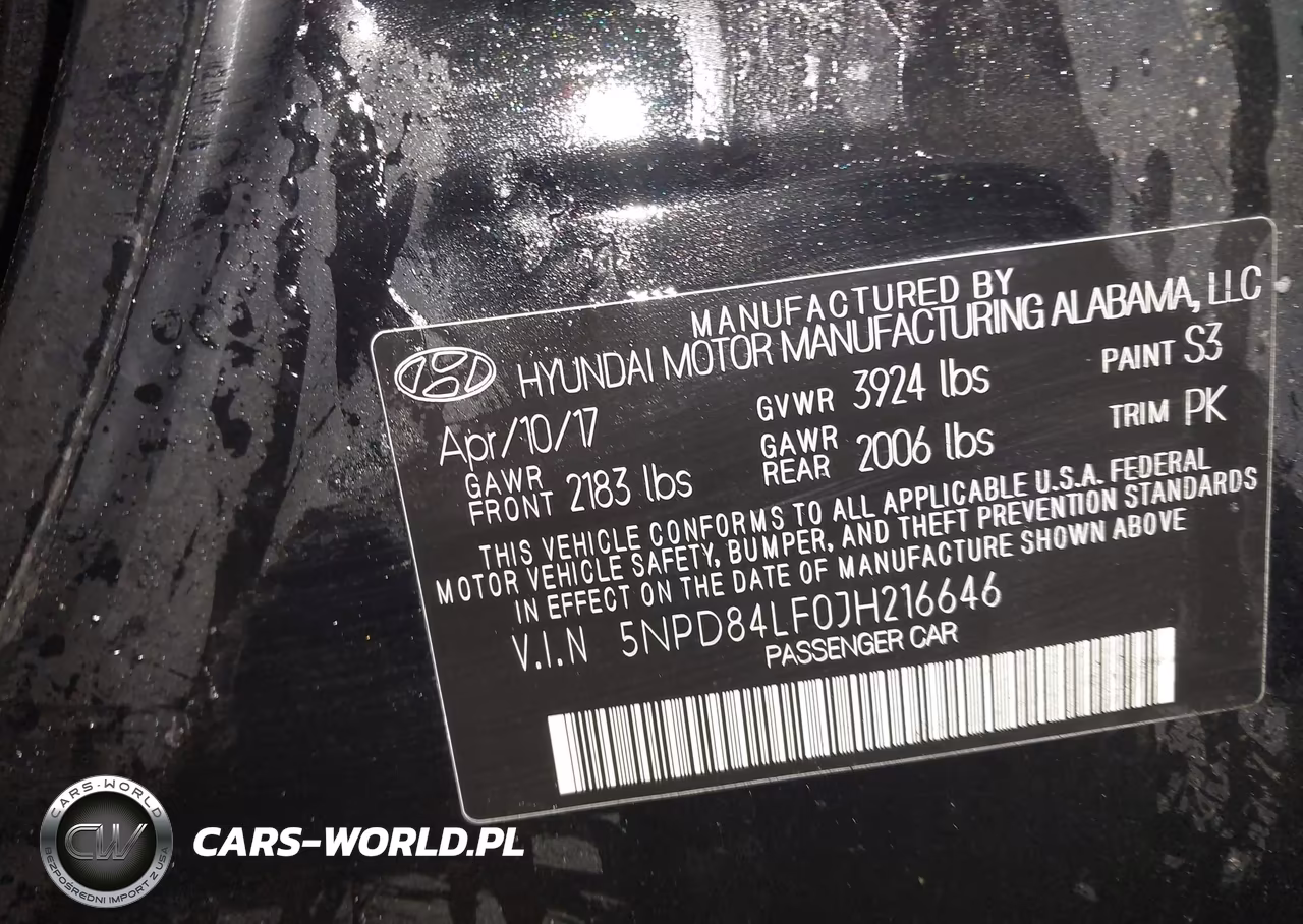 2018 Hyundai Elantra Sel VIN:5NPD84LF0JH216646 - 9