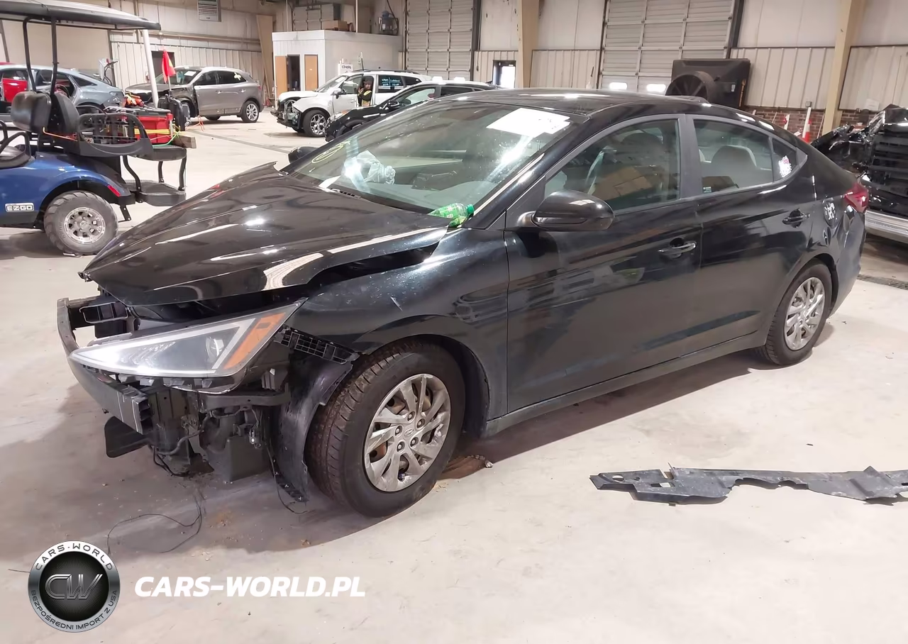 2019 Hyundai Elantra Se VIN:KMHD74LF7KU786536 - 2