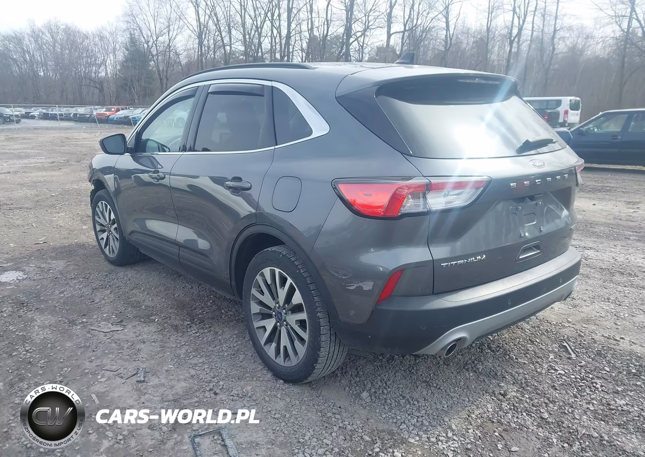 2021 Ford Escape Titanium Hybrid VIN:1FMCU9DZ5MUB11569 - 3