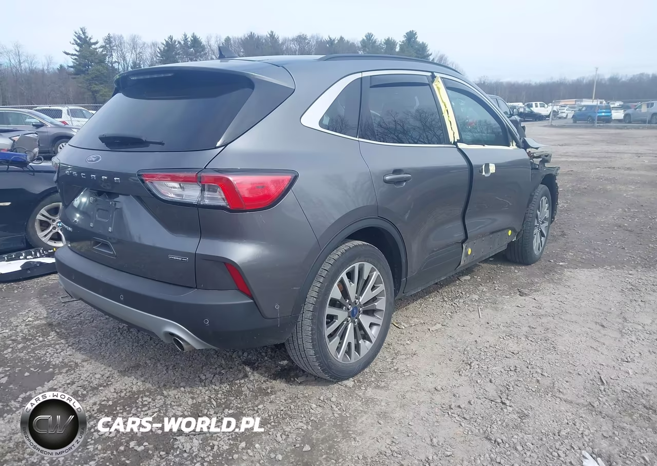 2021 Ford Escape Titanium Hybrid VIN:1FMCU9DZ5MUB11569 - 4