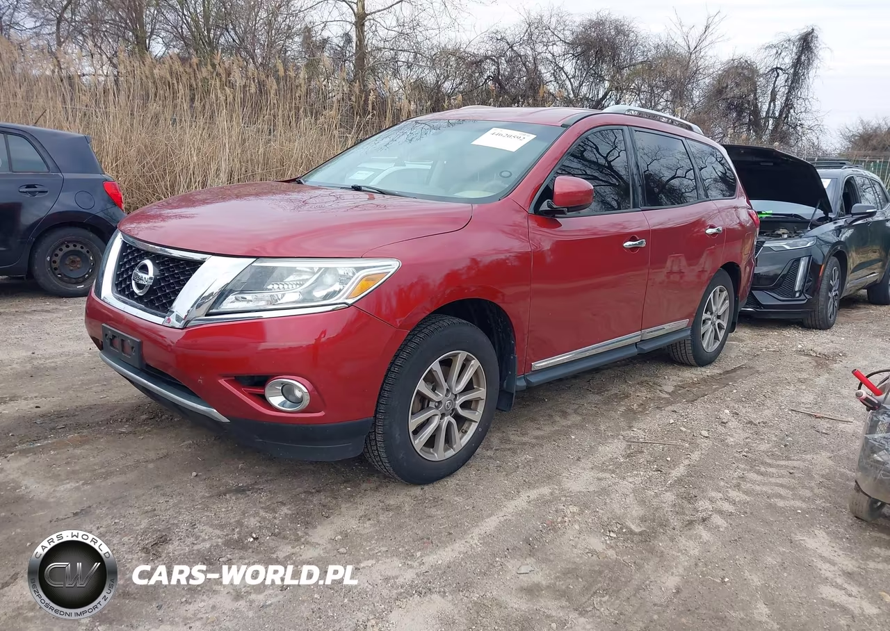 2014 Nissan Pathfinder Sl VIN:5N1AR2MM1EC711999 - 2