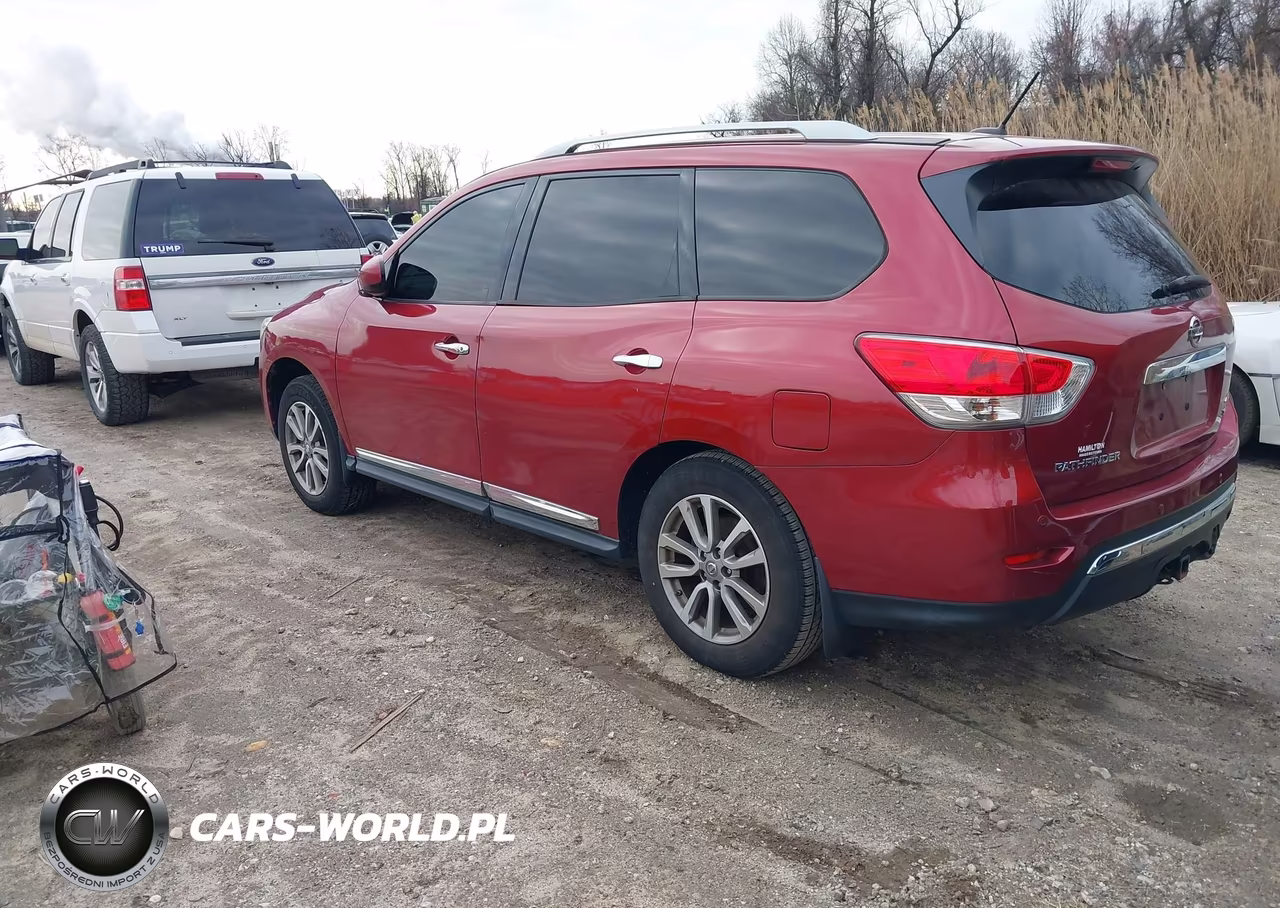 2014 Nissan Pathfinder Sl VIN:5N1AR2MM1EC711999 - 3