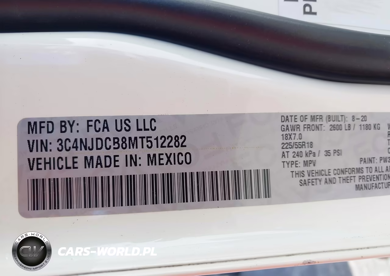 2021 Jeep Compass Limited 4X4 VIN:3C4NJDCB8MT512282 - 9