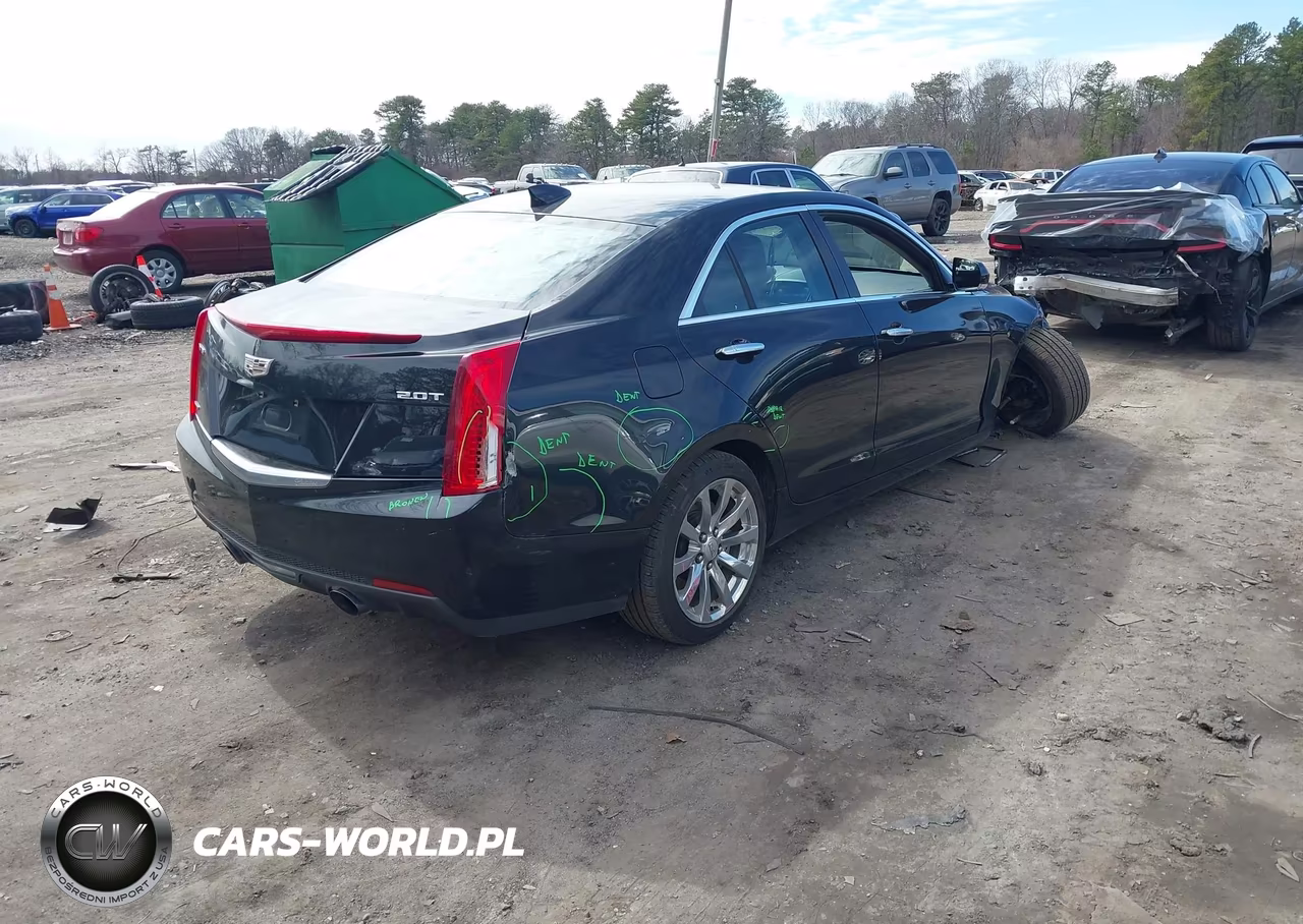 2018 Cadillac Ats Luxury VIN:1G6AF5SX3J0105257 - 4
