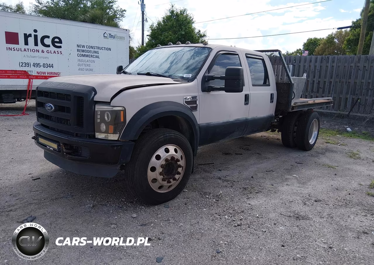 2008 Ford F-450 Chassis Lariat-Xl-Xlt VIN:1FD4W46R88EC62386 - 2