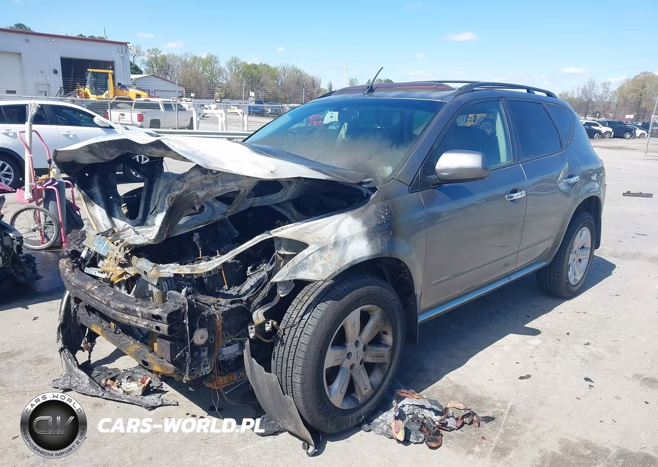 2006 Nissan Murano Sl VIN:JN8AZ08W16W550014 - 2