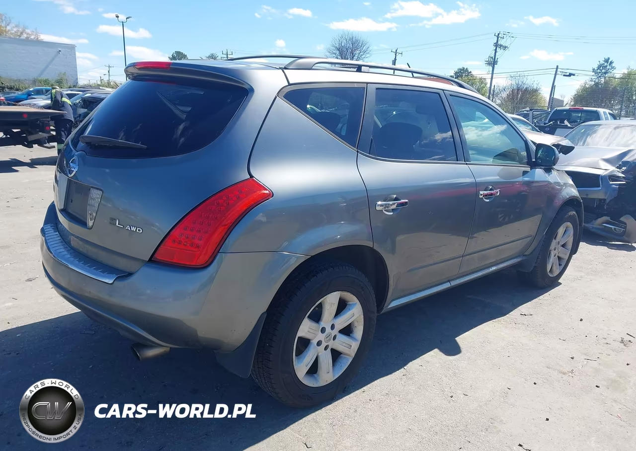 2006 Nissan Murano Sl VIN:JN8AZ08W16W550014 - 4