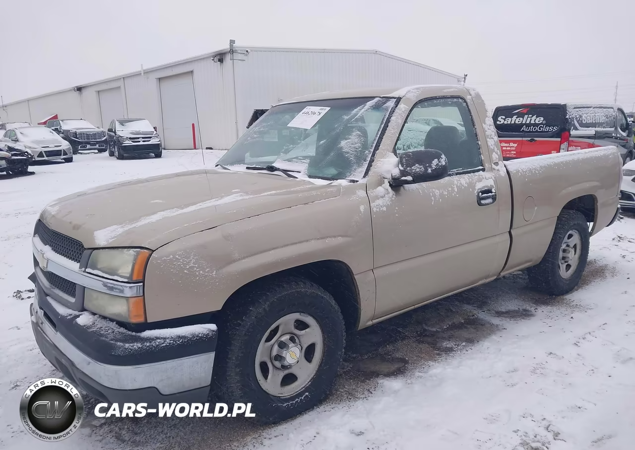 2004 Chevrolet Silverado 1500 Work Truck VIN:1GCEC14X54Z136233 - 2