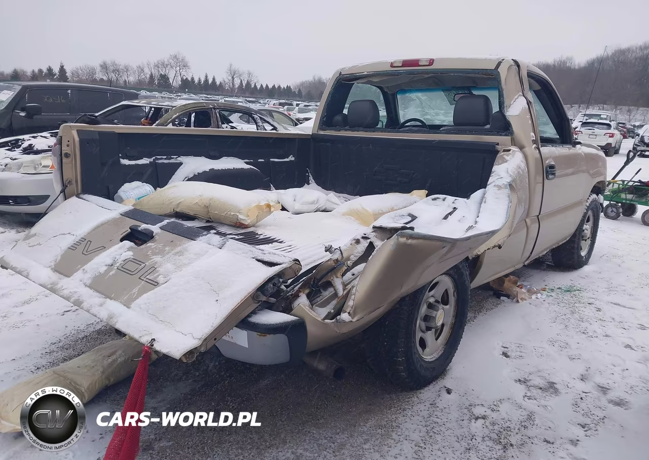 2004 Chevrolet Silverado 1500 Work Truck VIN:1GCEC14X54Z136233 - 4