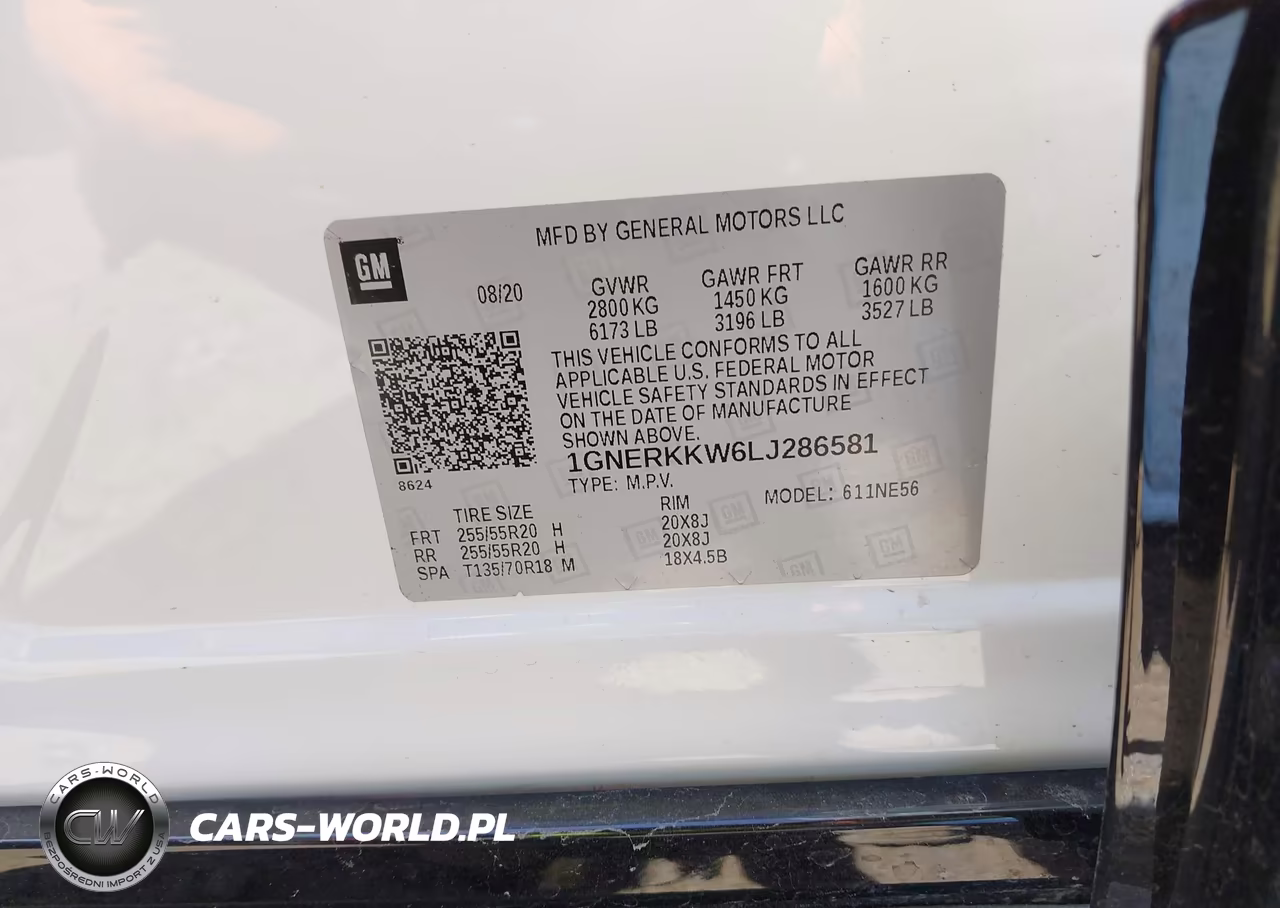 2020 Chevrolet Traverse Fwd Premier VIN:1GNERKKW6LJ286581 - 9