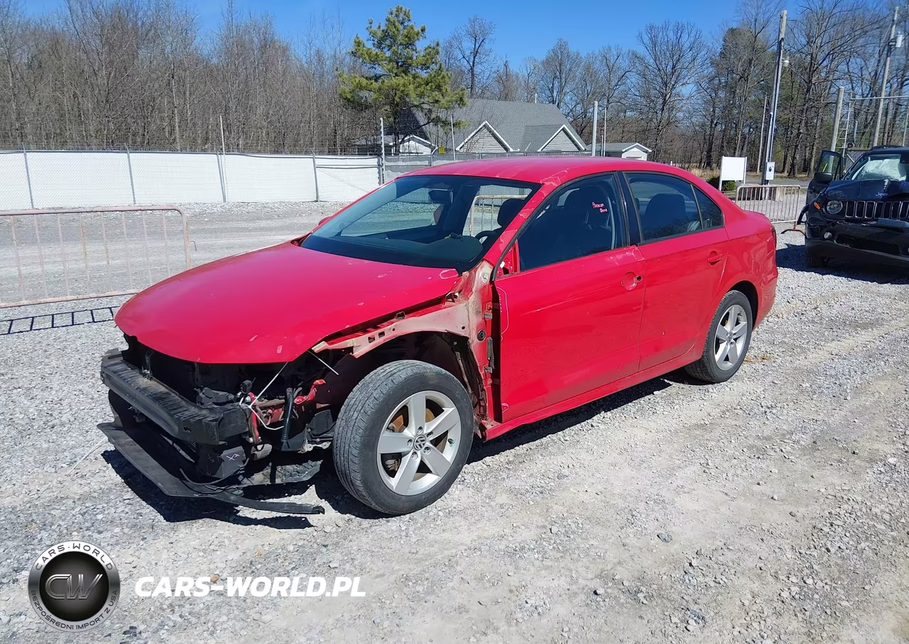 2012 Volkswagen Jetta 2.0L Tdi VIN:3VWLL7AJ7CM072123 - 2