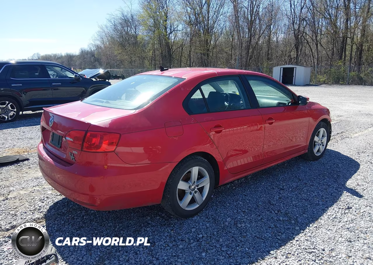2012 Volkswagen Jetta 2.0L Tdi VIN:3VWLL7AJ7CM072123 - 4