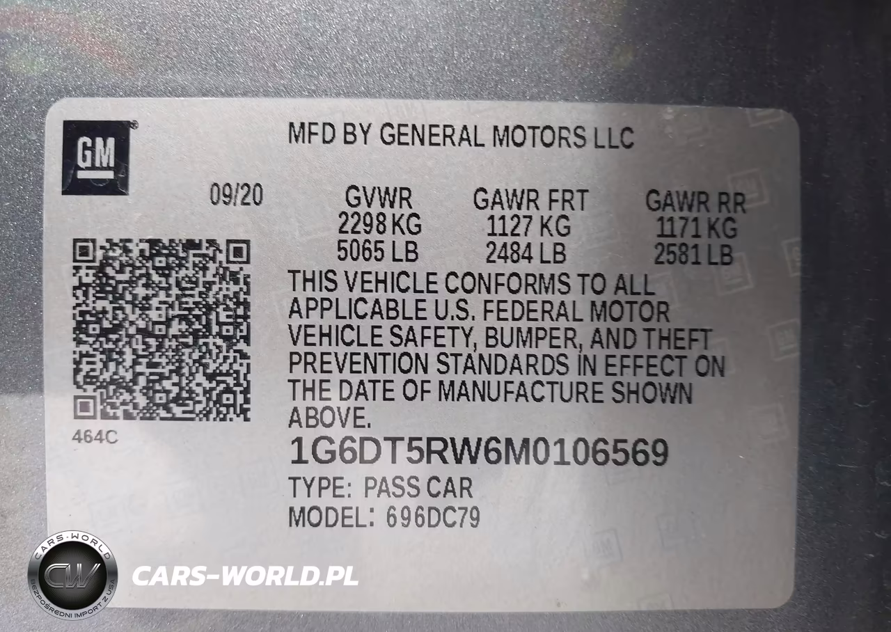 2021 Cadillac Ct5 Premium Luxury VIN:1G6DT5RW6M0106569 - 9