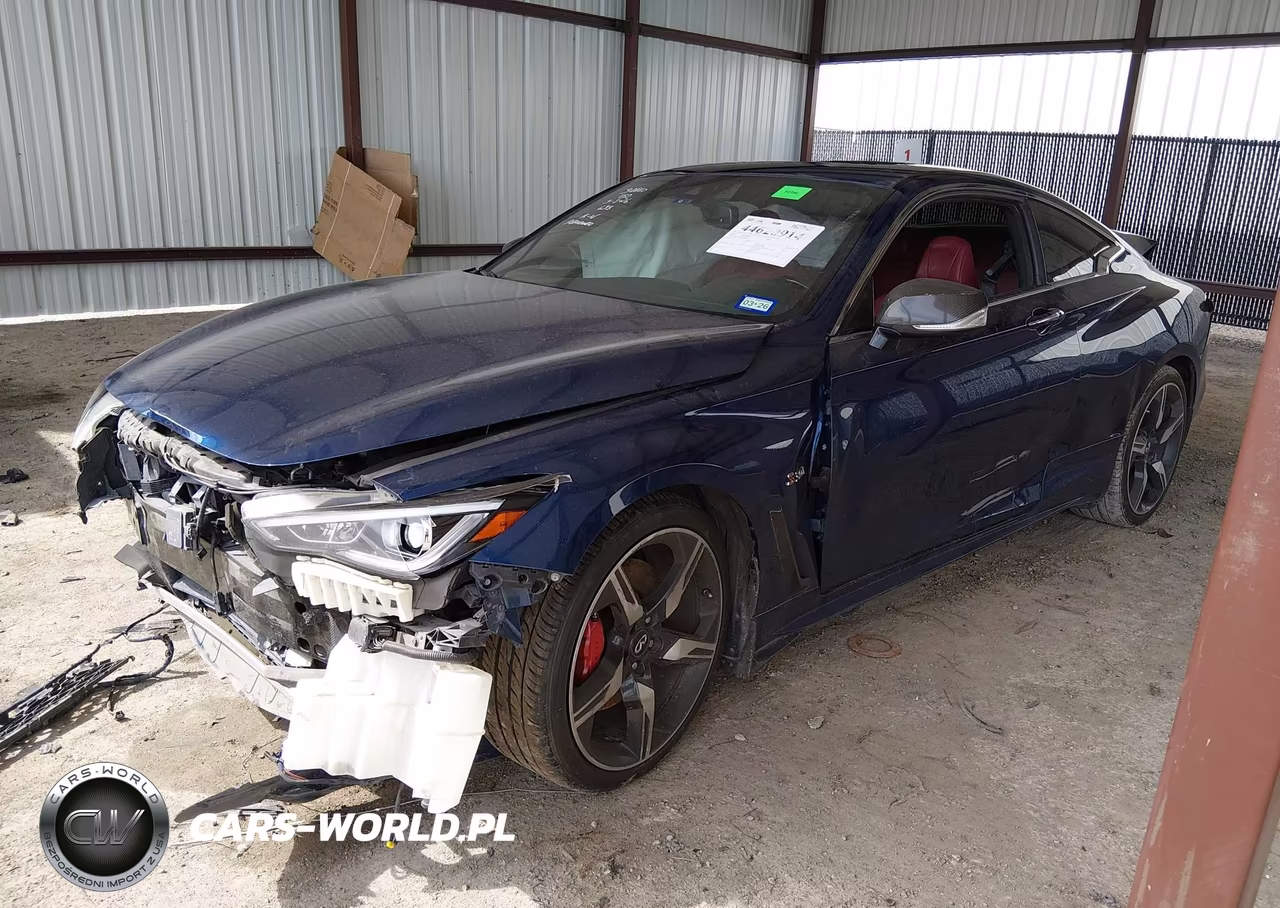 2019 Infiniti Q60 3.0T Red Sport 400 VIN:JN1FV7EL2KM440372 - 2