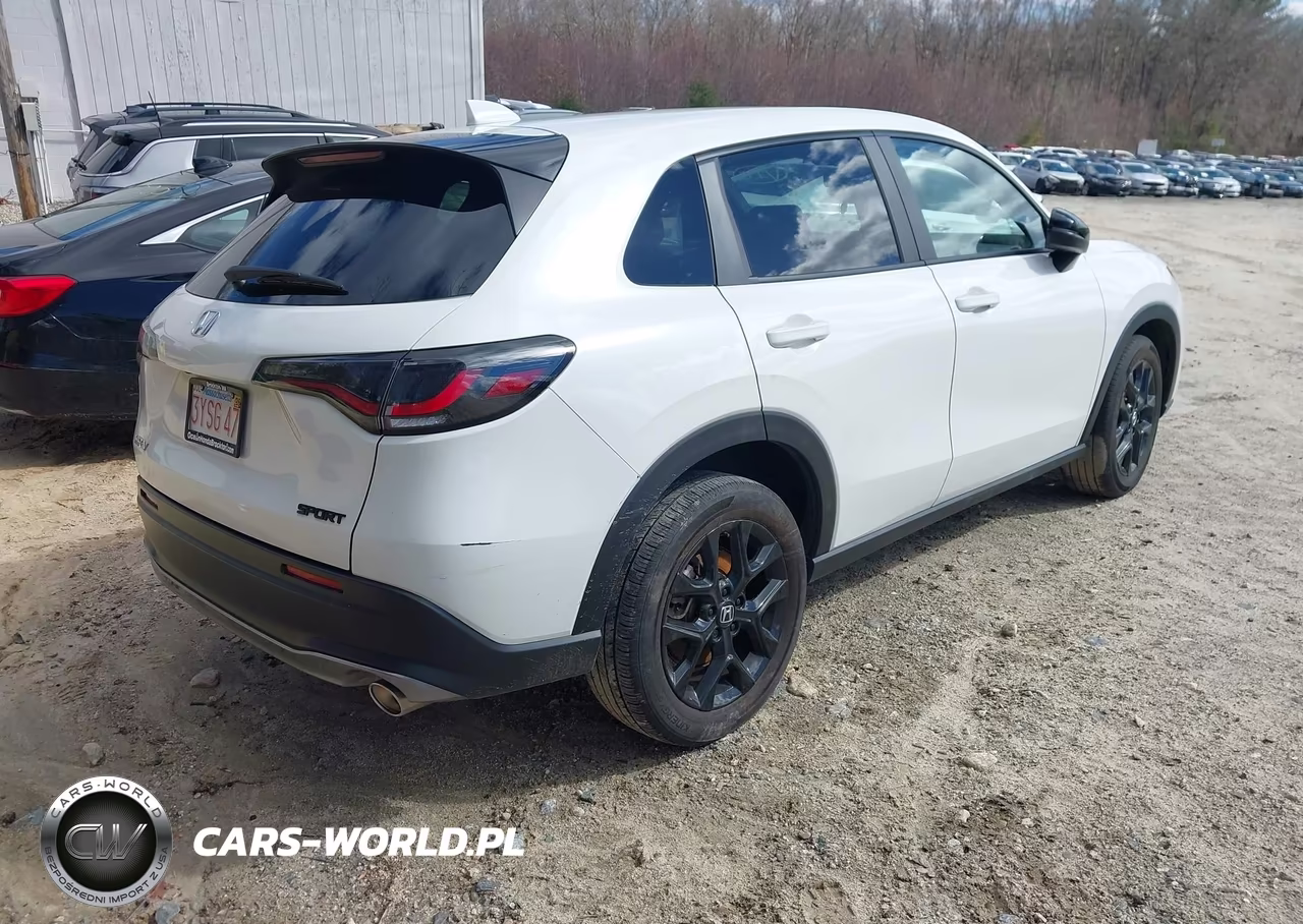 2025 Honda Hr-V Awd Sport VIN:3CZRZ2H55SM748293 - 4