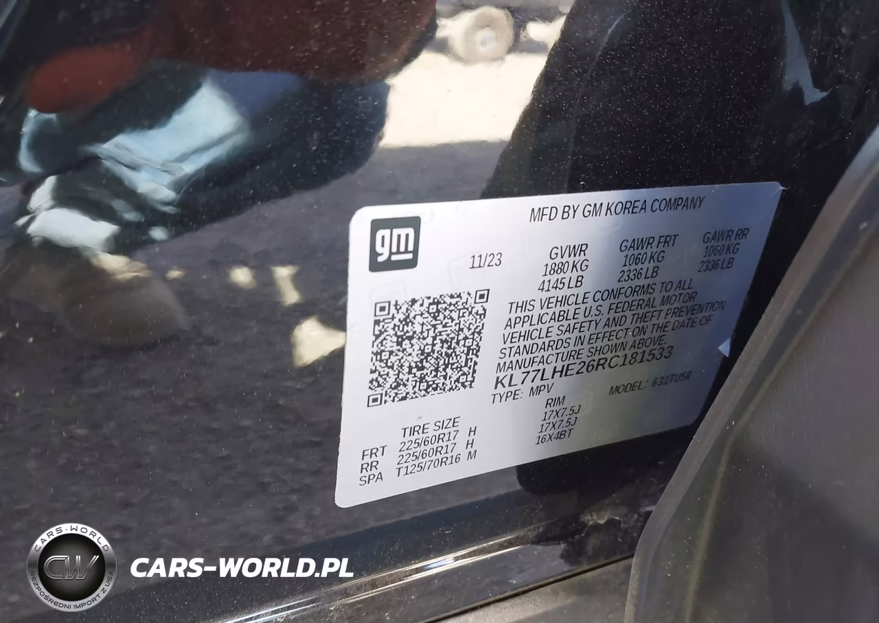 2024 Chevrolet Trax Fwd Lt VIN:KL77LHE26RC181533 - 9