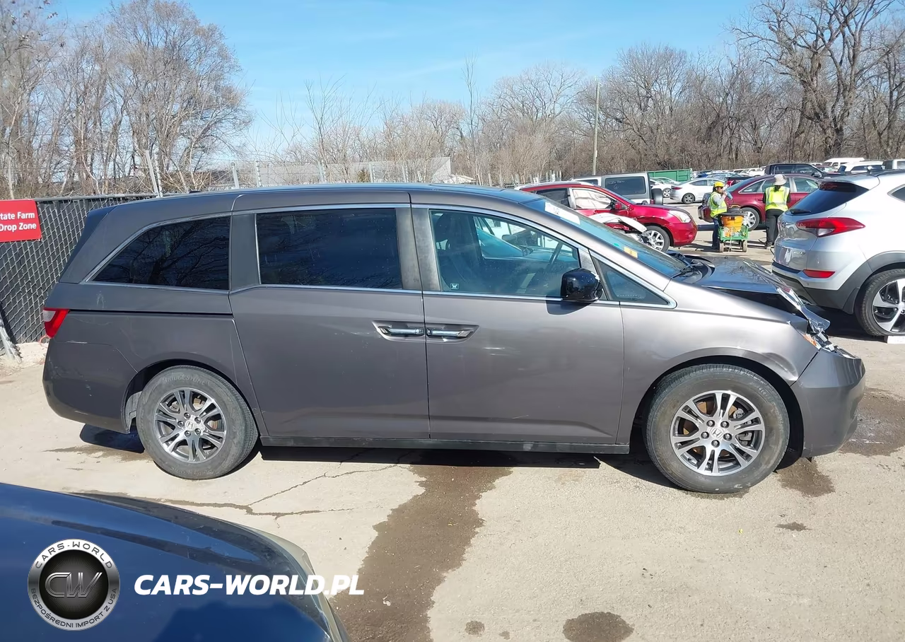2012 Honda Odyssey Ex-L VIN:5FNRL5H68CB093621 - 14