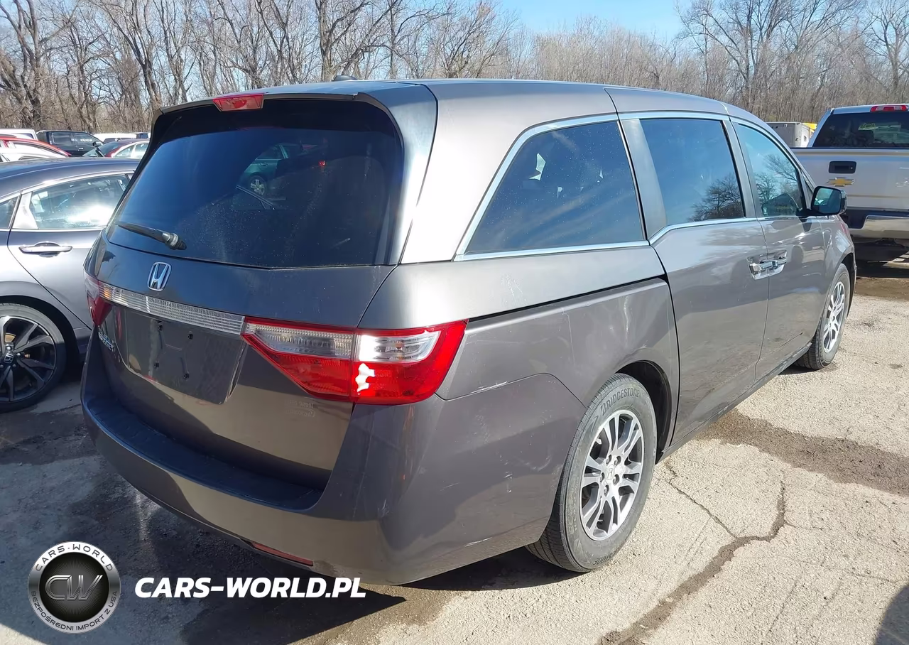 2012 Honda Odyssey Ex-L VIN:5FNRL5H68CB093621 - 4
