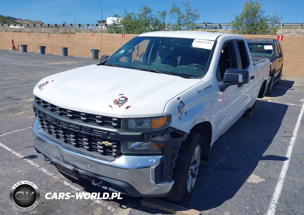 2019 Chevrolet Silverado 1500 Work Truck VIN:1GCRWAEHXKZ417456 - 2
