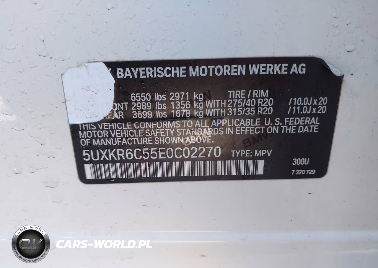 2014 BMW X5 xDrive50I VIN:5UXKR6C55E0C02270 - 9