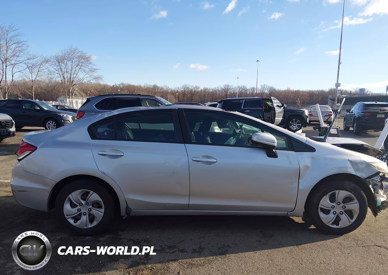 2014 Honda Civic Lx VIN:19XFB2F58EE202957 - 13