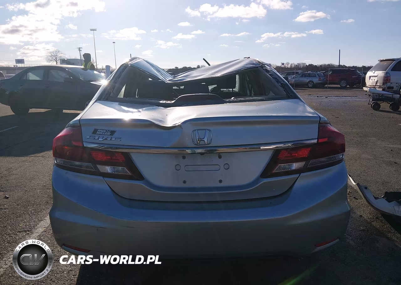 2014 Honda Civic Lx VIN:19XFB2F58EE202957 - 16
