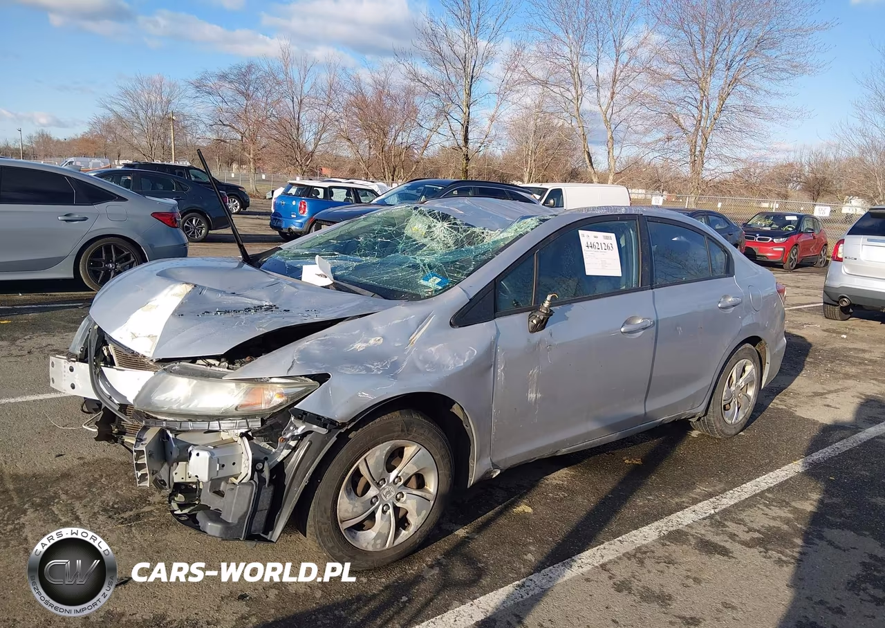 2014 Honda Civic Lx VIN:19XFB2F58EE202957 - 2