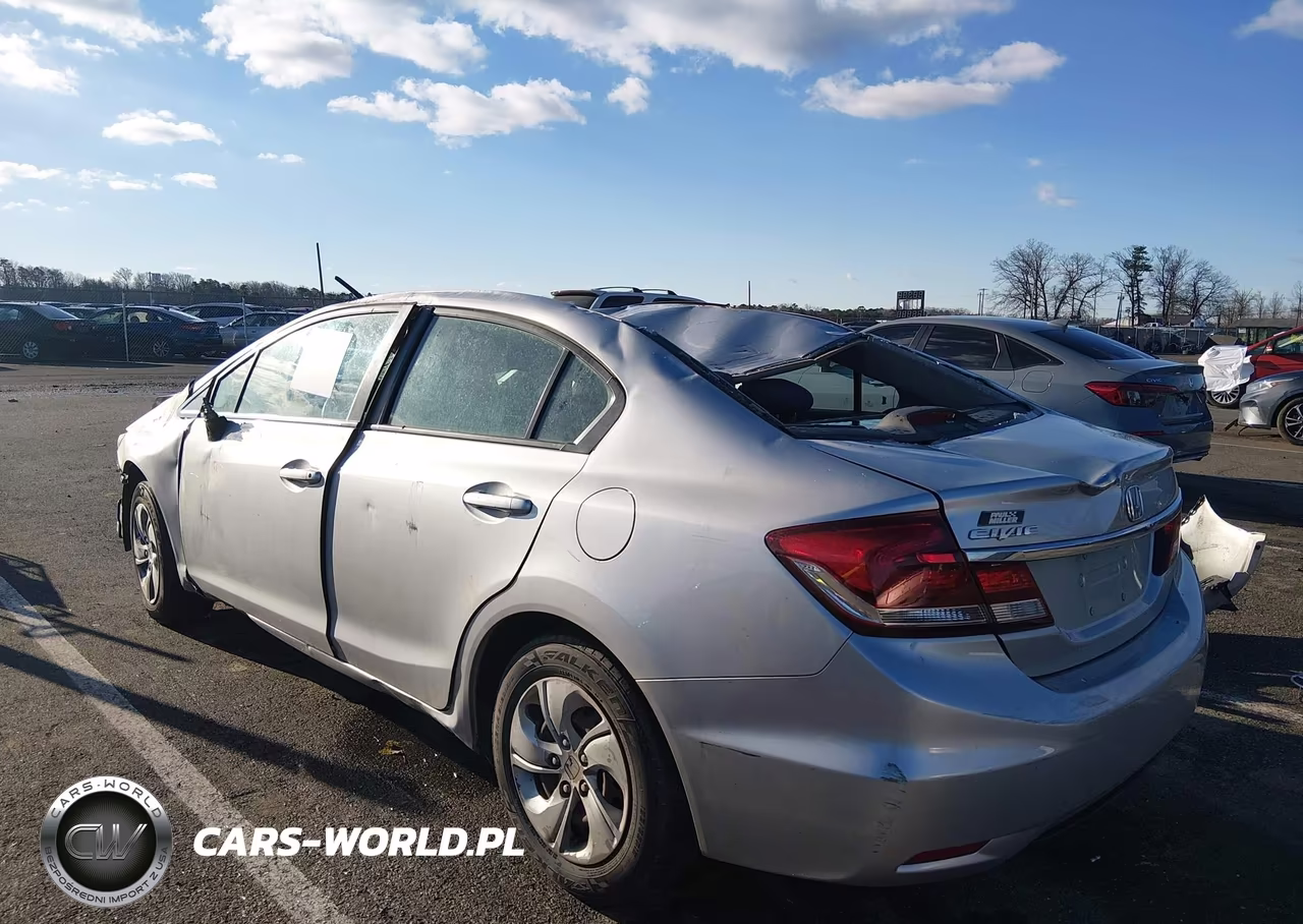 2014 Honda Civic Lx VIN:19XFB2F58EE202957 - 3